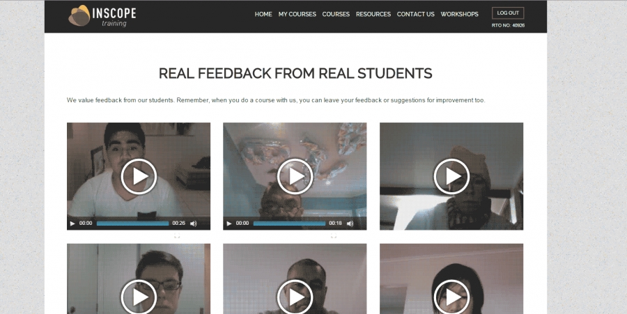 feedback from students