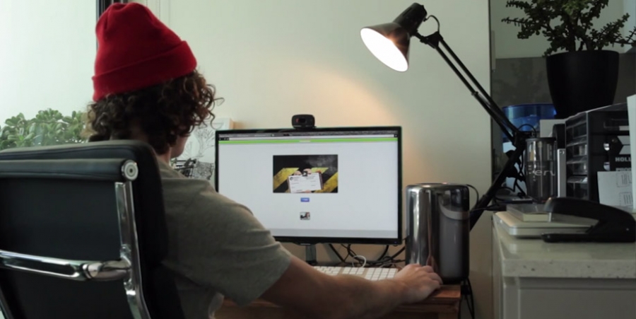 person using validity technology